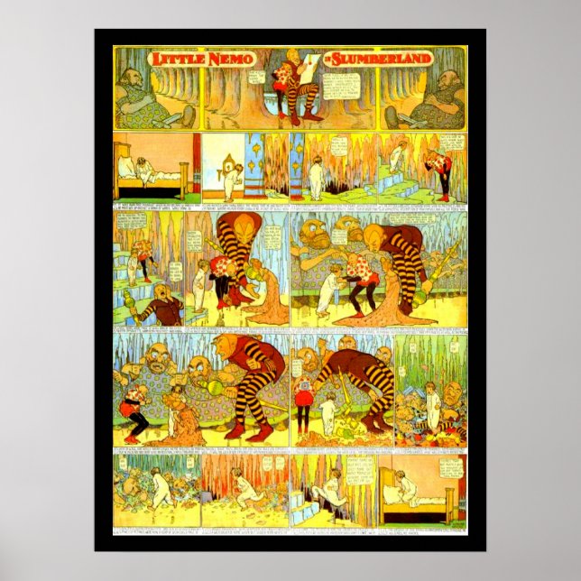 Pôster Poster-Vintage Comic-Little Nemo 10 (Frente)
