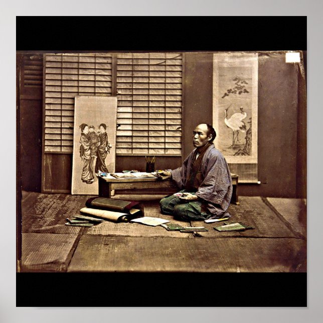 Poster Poster-Vintage Fotografia-Felice Beato 22 (Frente)