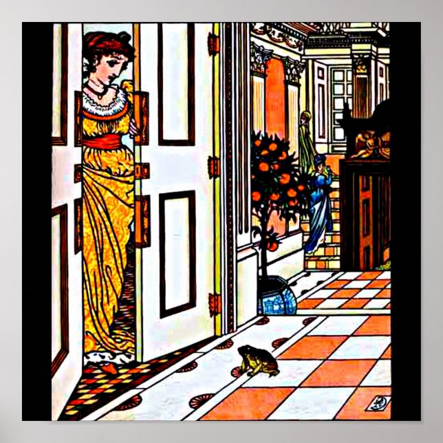 Pôster Poster-Vintage Ilustration-Walter Crane 29 (Frente)