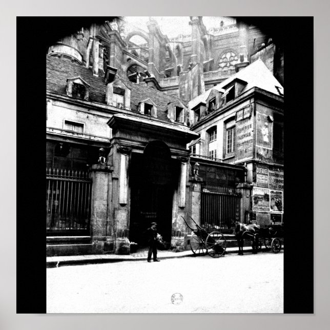 Pôster Poster-Vintage Photos-Eugène Atget 3 (Frente)