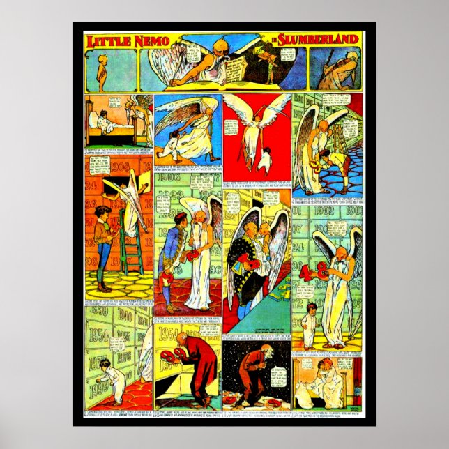 Pôster Poster-Vintage Quic-Little Nemo 25 (Frente)