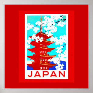 Poster Poster-Vintage Viagem-Japão 2