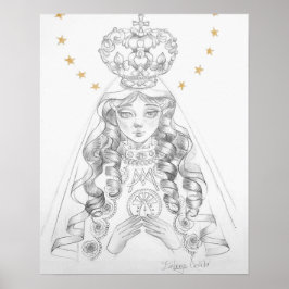 Poster Póster Virgen del Valle, Rocio Milagroso