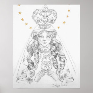 Poster Póster Virgen del Valle, Rocio Milagroso