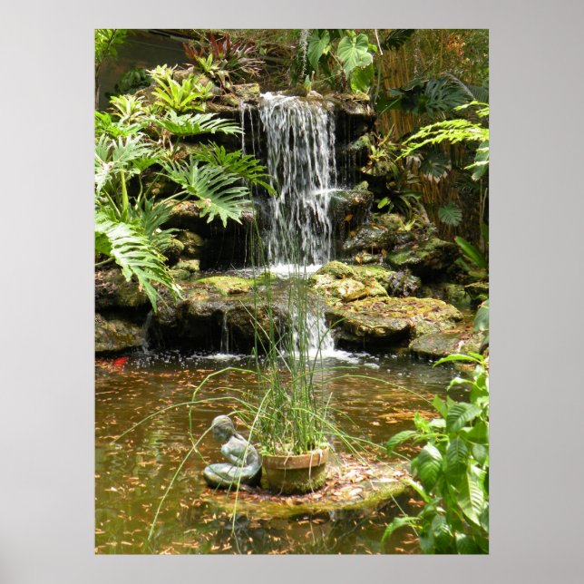 Pôster Poster, Waterfall e a Sereia (Frente)