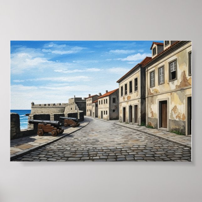 Poster Poster:Where Stone Meets Sea (Frente)