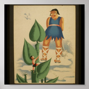 Pôster Poster-WPA-Jack e o Beanstalk