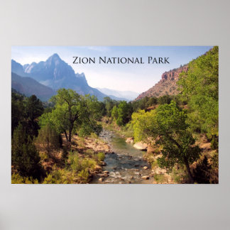 Pôster Poster: Zion National Park, Utah