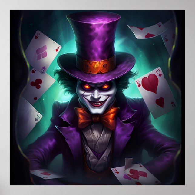 Poster PosterLe Le Joker Enigmatique du Jeu de Cartes (Frente)