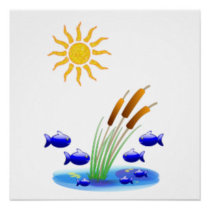 Pôster Posters da Poster de Fish Beach