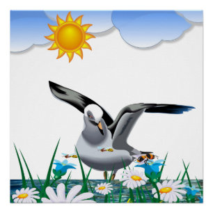 Pôster Posters da Poster de Fish Beach