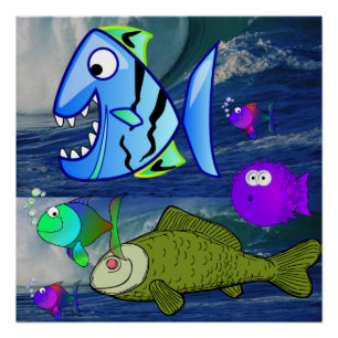 Pôster Posters da Poster de Fish Beach