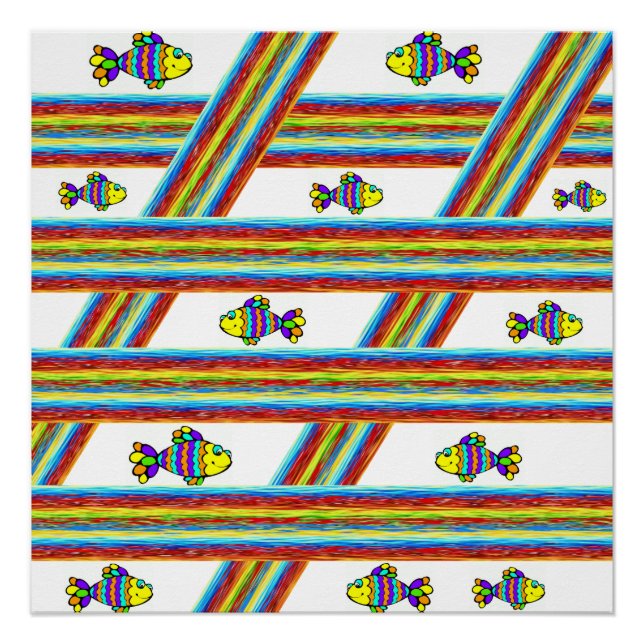 Pôster Posters da Poster de Fish Beach (Frente)