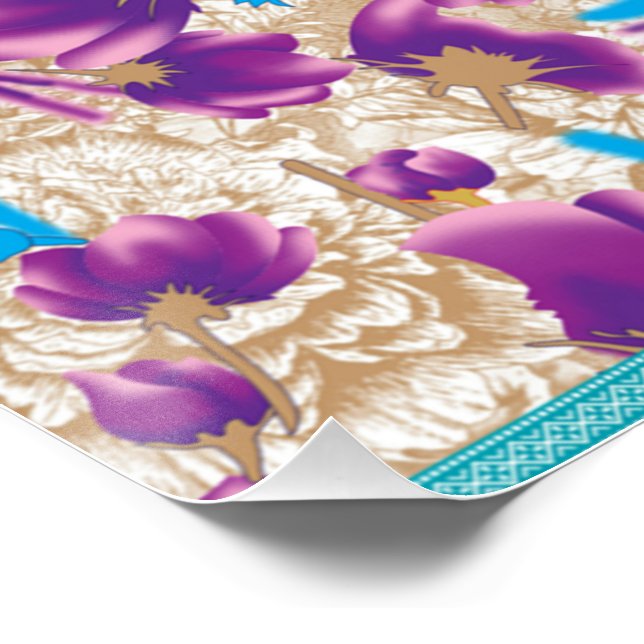 Pôster Posters de saúde mental, 24x36, AI, Lana Del Rey (Canto)