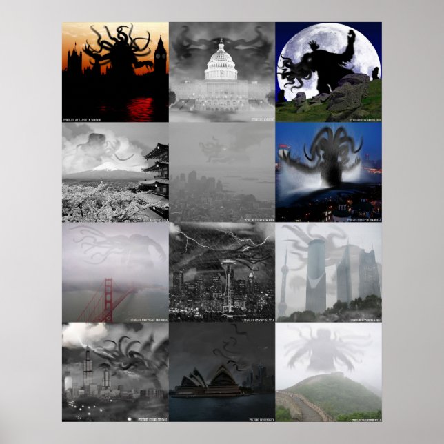 Pôster Postersmall cthulhu (Frente)