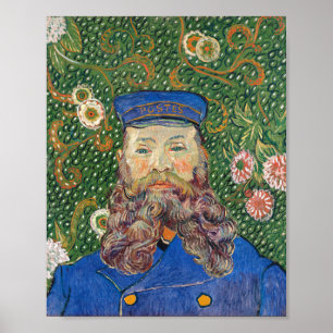 Poster Postman Portrait by Van Gogh