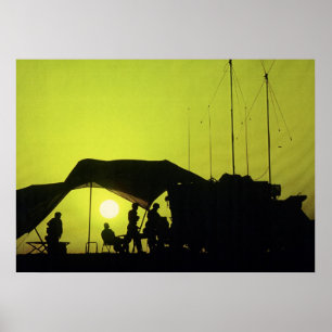 Poster Posto de Comando Móvel do Exército