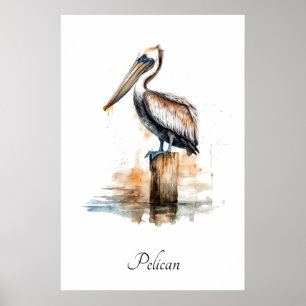 Poster Postura do Pelicano