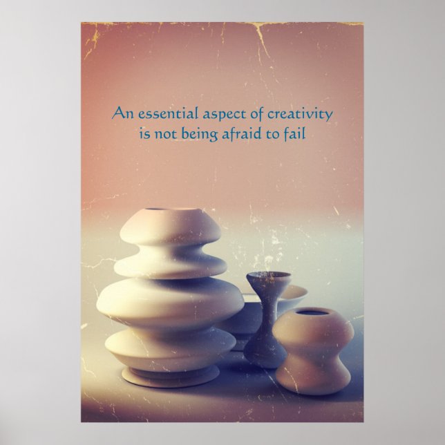 Pôster Potência Cerâmica, Vida Estática II, Blue Orange S (Frente)