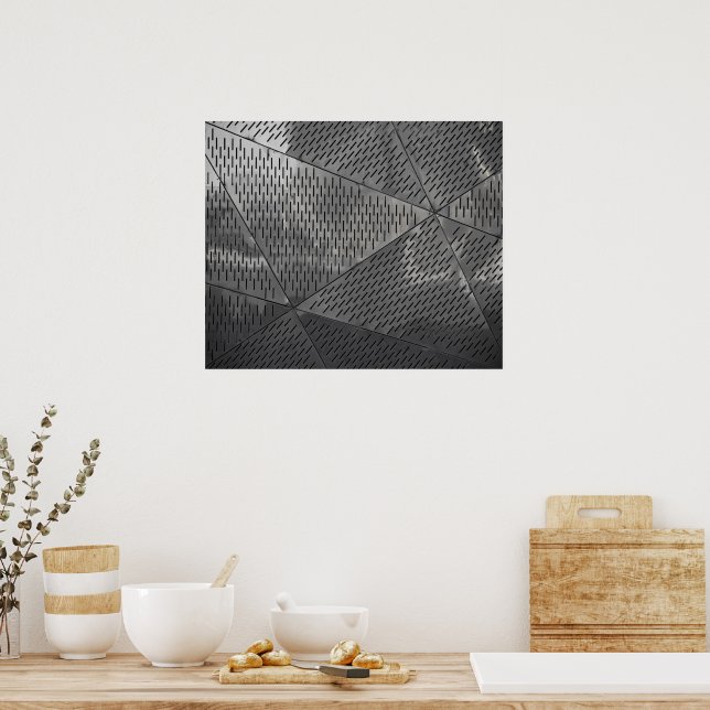 Poster Potência da construção de aço Isolável Industrial (Cozinha)