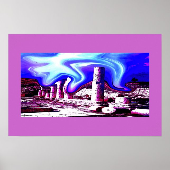 PÔSTER POTÊNCIA DE UM ÂNGULO DE GUERREIRA SANTA (Frente)