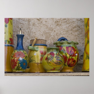 Pôster Potéria, Moustiers-Sainte-Marie, Provence,