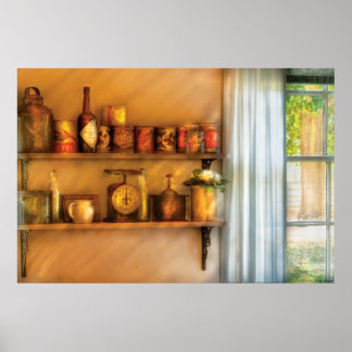 Poster Potes - Prateleiras da Cozinha