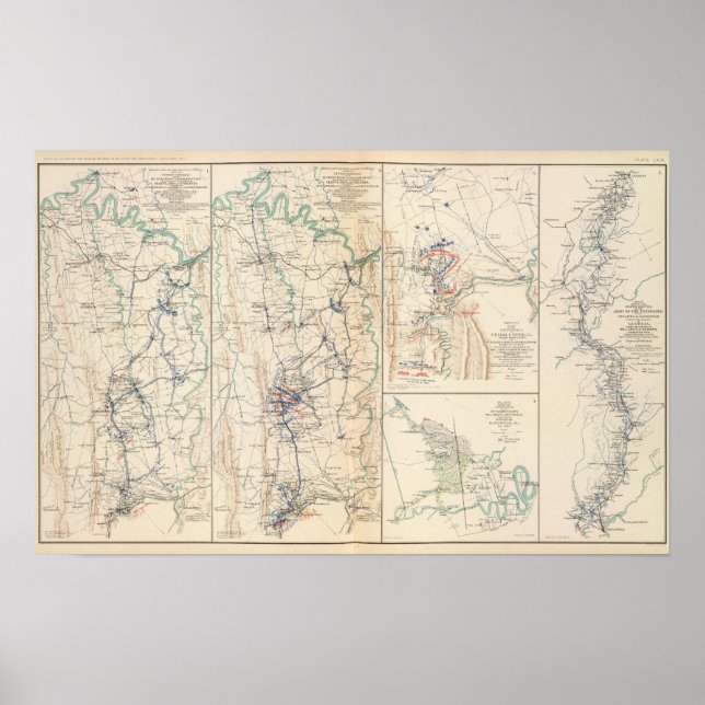 Poster Potomac McCoys Ferry-Conrads Ferry (Frente)