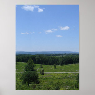 Pôster Pouco panorama 3 da parte superior redonda