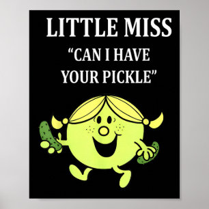 Poster Pouco Posso Ter Seu Pickle Lover Engraçado S