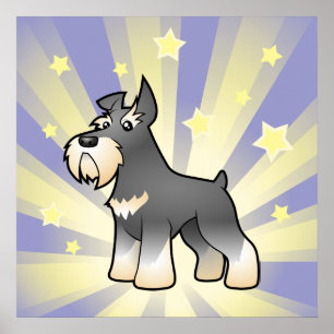 Pôster Pouco Schnauzer da estrela