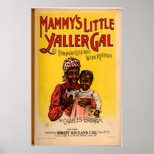 Pôster Pouco yaller galão do Mammy