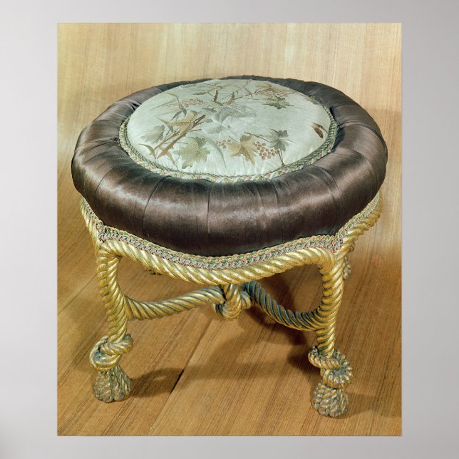 Poster Pouf, Segundo Estilo Império (Frente)