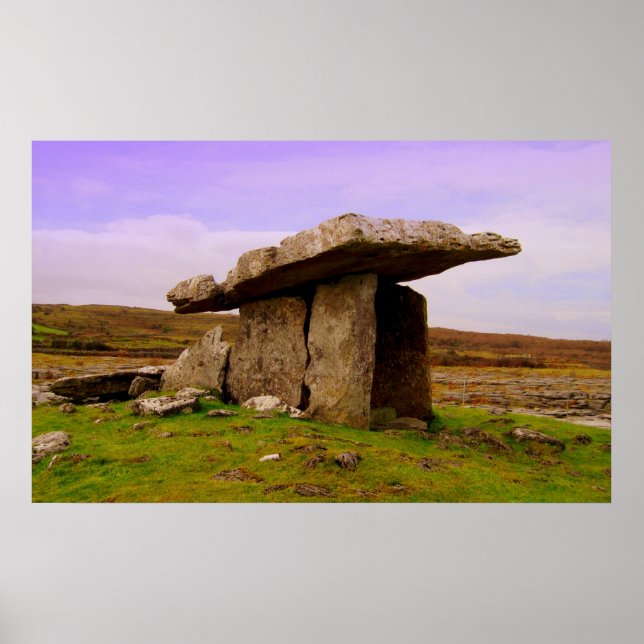 Pôster Poulnabrone Dolmen (Frente)