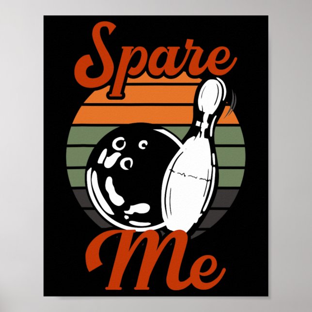 Poster Poupe-me Boliche (Frente)