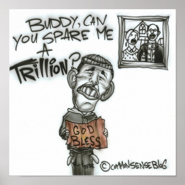 Poster Poupe Um Trilhão (Frente)