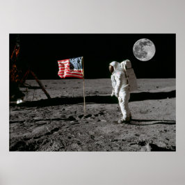 Poster Pouso na Lua ou será que é?