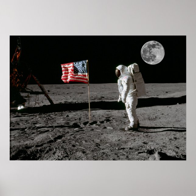 Poster Pouso na Lua ou será que é? (Frente)