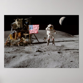 Poster Pouso na Lua ou será que é?