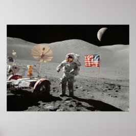 Poster Pouso na Lua ou será que é?