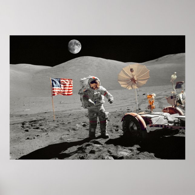 Poster Pouso na Lua ou será que é? (Frente)