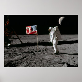 Poster Pouso na Lua ou será que é?