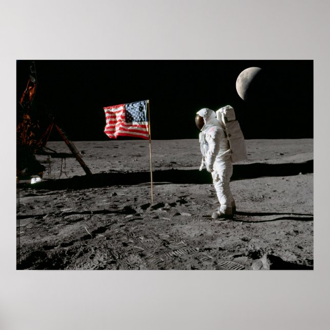 Poster Pouso na Lua ou será que é? (Frente)