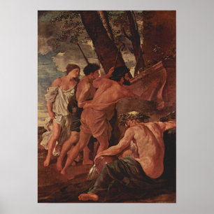 Poster Poussin - Et Em Arcadia Ego