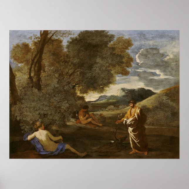 Poster Poussin - Numa A Ninfa (Frente)