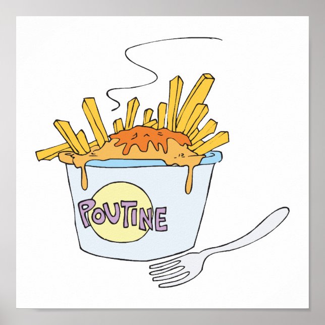 Poster poutine (Frente)