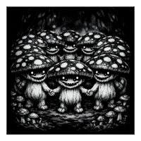 Povo Fungo • Criaturas da Floresta por BurnsInHel