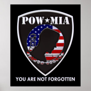 Pôster POW MIA - Blindagem