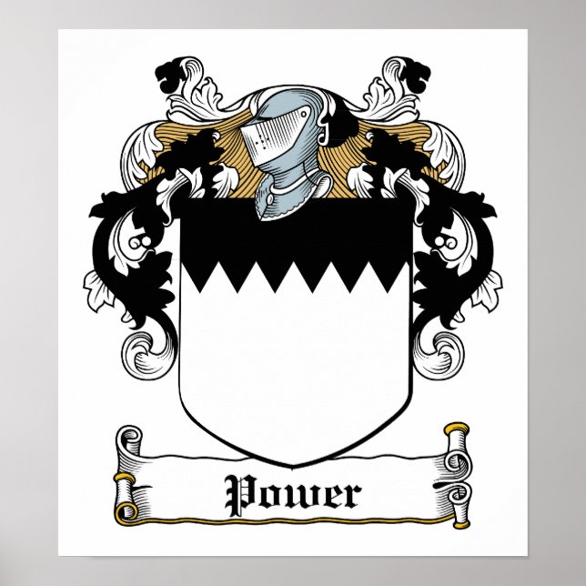 Poster Power Family Crest (Frente)