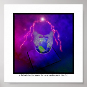 Pôster Power of Gods Word no bkgd